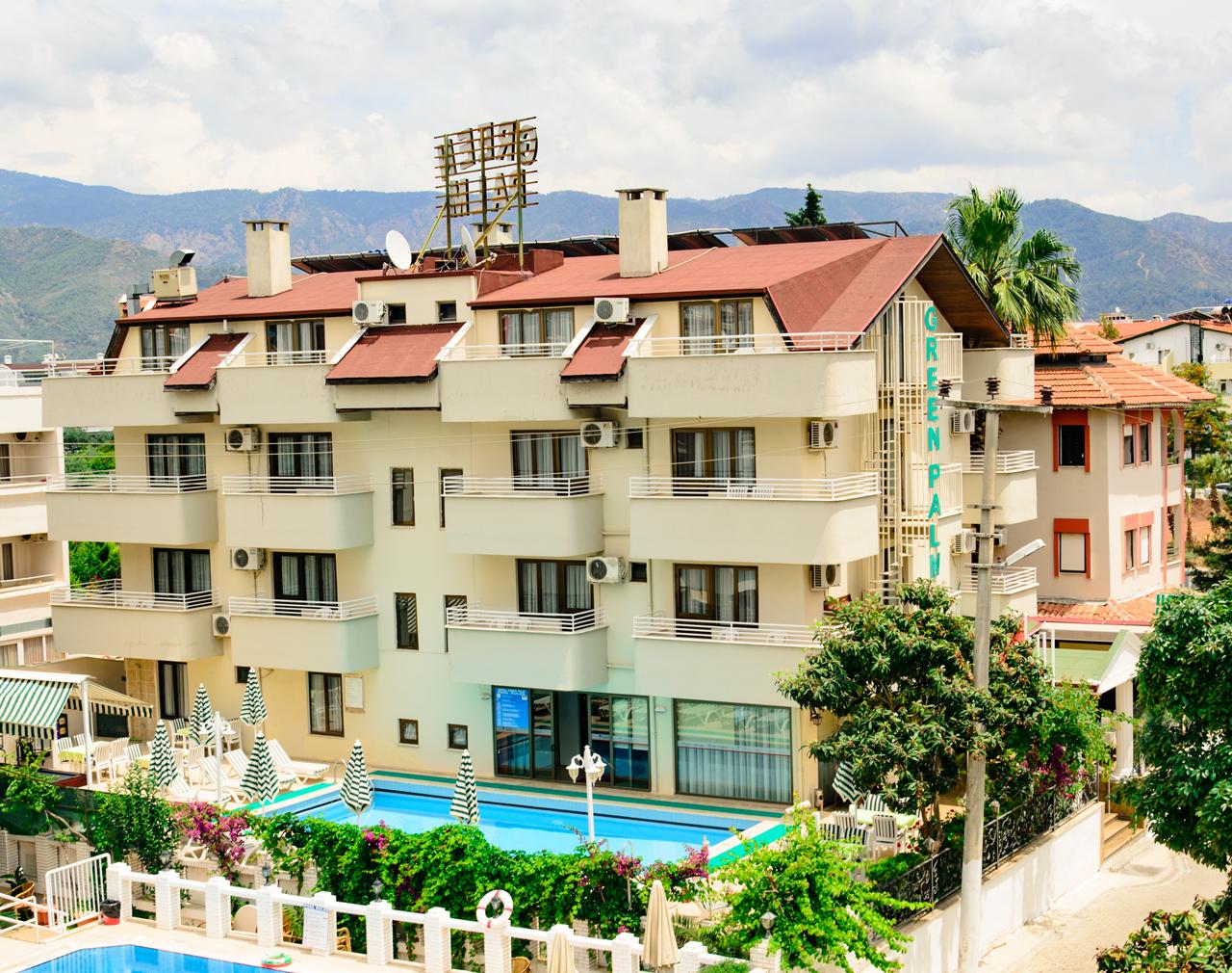 Hotel Green Palm 马尔马里斯 外观 照片